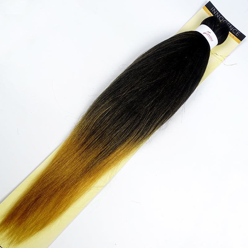 Long Straight Synthetic Fiber Cornrows Wig