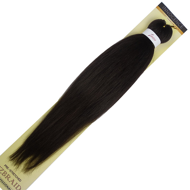Long Straight Synthetic Fiber Cornrows Wig