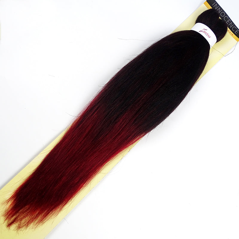 Long Straight Synthetic Fiber Cornrows Wig