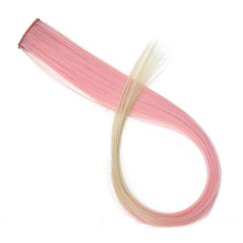 Vibrant Long Hair Highlighting Wigs