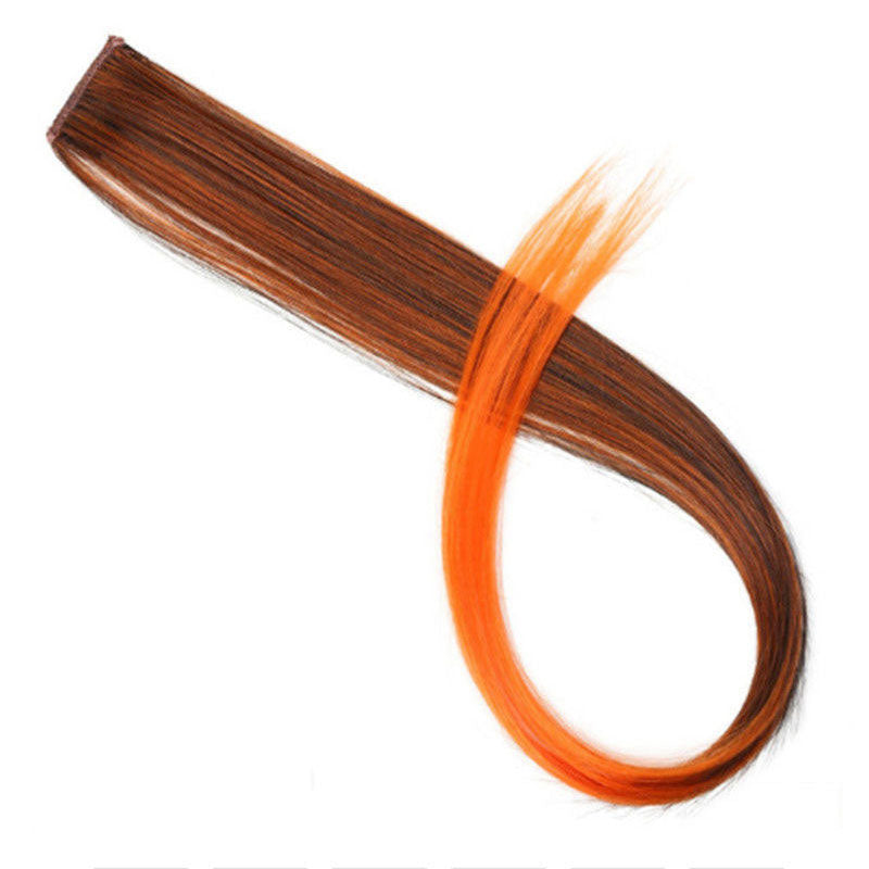Vibrant Long Hair Highlighting Wigs