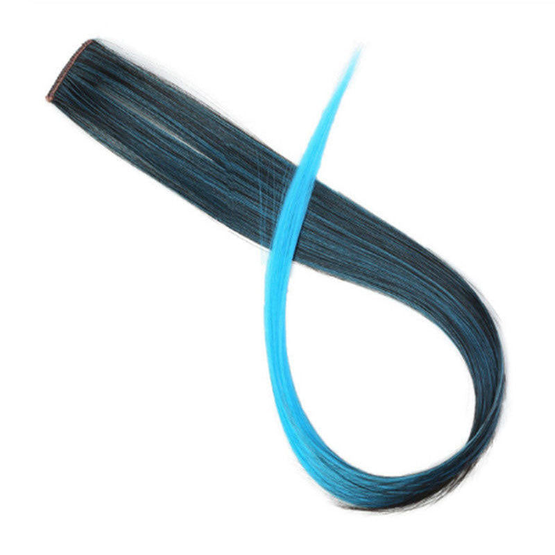 Vibrant Long Hair Highlighting Wigs